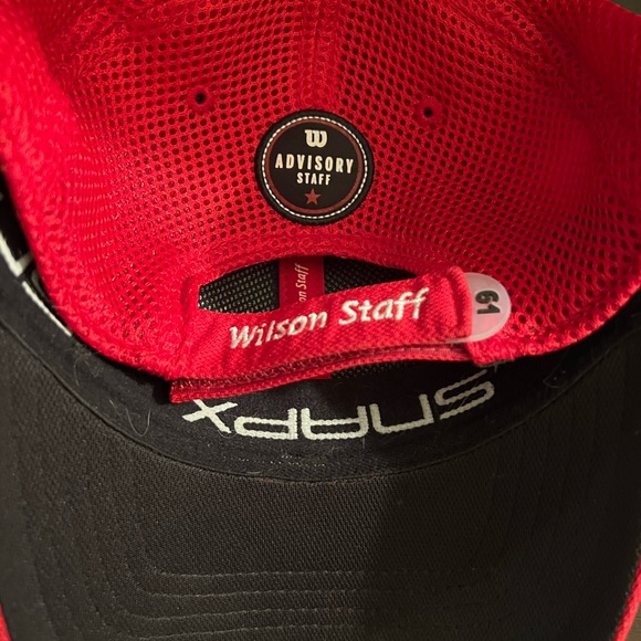 Wilson Staff Golf Hat - Advisory Staff Model used but in GREAT SHAPE - Picture 2 of 2